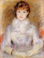 Renoir, Pierre Auguste - Portrait of a Young Woman, Ellen Andree